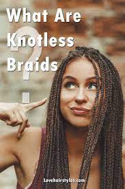 Knotless Braids Taking Over Instagram What They Are Lovehairstyles In 2021 Long Hair Wedding Styles Hair Styles Natural Hair Styles