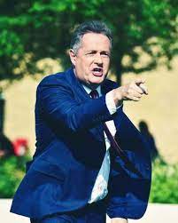 He appears to be at least somewhat devout. Piers Morgan Storms Off Set During Meghan Markle Discussion
