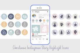 Download Christmas Instagram Highlight Story Icon Graphic By Happy Letters Creative Fabrica SVG Cut Files