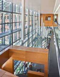Umass Amherst Integrated Science Building Payette Atrium Design Amherst Education Design