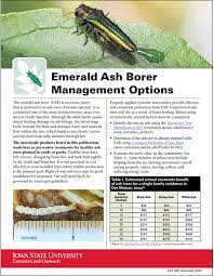 Emerald Ash Borer Management Options