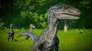 Jurassic World Evolution Raptor Squad Skin Collection Pc Steam Game Key Gamersgate Jurassic World Jurassic World Evolution Blue Jurassic World