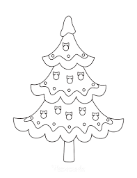 Christmas tree, santa claus, wreaths, bells, elf, elves, rudolf, snow, snowman, sleigh, christmas lights, north pole, mrs. 52 Best Christmas Tree Coloring Pages For Kids Free Printable Pdfs