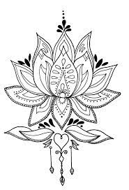 Lotus Flower Mandala - Drawn By Me #lotus #flower #lotusflower  #flowermandala #d... - #drawn #flower #… | Lotus flower drawing, Lotus  flower mandala, Flower drawing