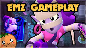 Emz attacks with blasts of hair spray that deal damage over time, and slows down opponents with her super. Emz Gameplay Balance Changes For Brawl Stars Update Youtube