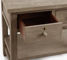 Made of 100% solid pine wood from southern brazil, this nightstand features a sturdy construction that can last for years. Farmhouse 28 5 2 Drawer Nightstand Pottery Barn