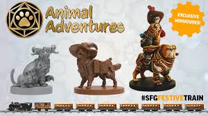 More tiles add new cat tiles to your discovery bag, find even more rare treasures, and befriend the rarest of oshax. Next Stop Animal Adventures Station Festive Train 2020 Steamforged Games