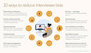 As a technical term in the game of bowls c. 10 Ways To Reduce Interviewer Bias Linkedin Talent Blog
