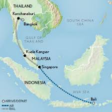 In addition, there are numerous smaller islands surrounding both landmasses. Thailand Bali World Map
