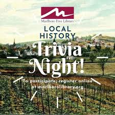 Relax and have fun painting with a great group of people. Local History Trivia Night Meet Me In Marlborough New York In The Heart Of The Hudson Valley