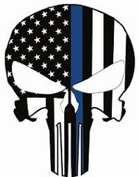 Image Result For Thin Blue Line Punisher Skull Svg Punisher Skull American Flag Punisher Skull Skull Decal