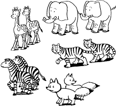 Print out on a4 or letter size paper or cardstock. Jungle Animal Coloring Pages Pdf African Animals Backyard Animals Coloring Page Cute Animals Endangered Animal Endangered Rainforest Animals Farm Animals Jungle These Are Wonderful Coloring Pages But It Would Be Much