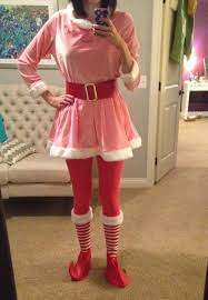 Pin By Kayla On Pink Diy Elf Costume Christmas Outfit Xmas Costumes
