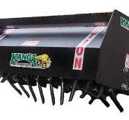 Lawn Aerator Attachment | For Mini Loaders | Kanga Loaders