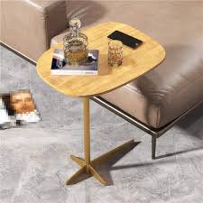 Whether you're short on space or just looking for ways to spice up the traditional living room layout, switching out a classic coffee table for a different piece of furniture is an unexpected way to upgrade your room. Color A Size 45 35 60cm Black Bracket Wooden Tabletop Coffee Table Small Apartment Bedroom Bedside Computer Desk It Can Move Save Space C J Xin Home Side Table Home