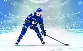 Tons of awesome vancouver canucks logo wallpapers to download for free. Elias Pettersson Vancouver Canucks Wallpaper 50 By Motzaburger On Deviantart