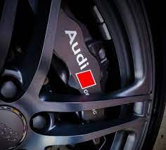 Happy Wheelwedneday These Are Ceramic Brake Calipers Off Of An Audi R8 In For Scheduled Maintenance Rennology Sportscars Sup Audi Euro Cars European Cars