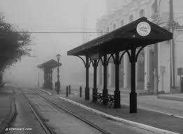 The Fog Adds A Nice Touch To The Old Trolley Station At 20th And Post Office A True Remnant Of Galveston S Colorful Pas Galveston Galveston Texas Train Museum