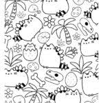 Dino dana coloring pages : Pusheen Cat On Hamburger Coloring Pages Xcolorings Com