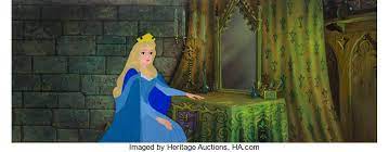 Sleeping Beauty Pan Cel With Background Animation Art Disney Lot 92381 Heritage Auctions