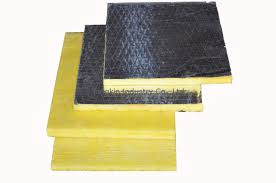 Thermal Insulation Glass Wool Board Faced With Aluminum Foil