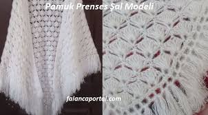 Pamuk Prenses Sal Modeli Knitted Scarf Fashion Knitted