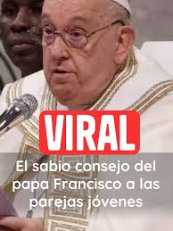#viral_video “Peléense”: el sabio consejo del papa Francisco a las parejas  jóvenes justo en Navidad. El sumo pontífice sorprendió a muchos en redes  sociales con la curiosa respuesta que le dio a una ...