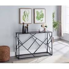 Kings brand furniture reviews and customer ratings for june 2021. Andover Mills Abbottsmoor Metal Frame Console Table Reviews Wayfair Black Console Table Entryway Console Table Console Table