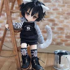 he is moku doll dollstagram obitsu azone handmade handpainted ドール オビツ11 アゾン ハンドメイド 手描き 手作り ミニチュア miniture かわいい人形 オビツ11 ドール