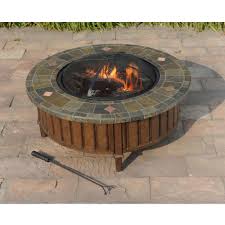 Member s mark agio heritage 5 piece fire pit chat set with sunbrella fabric shale sam s club : Wood Burning Fire Pit Table You Ll Love In 2021 Visualhunt