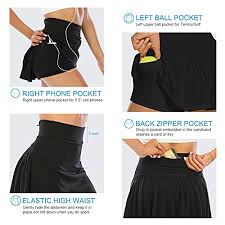 Maybe you would like to learn more about one of these? Pleated Tennis Skirts For Women With Pockets Shorts Athletic Golf Skorts Activewear Running Workout Sports Skirt Black Medium Pricepulse