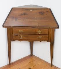 What are the shipping options for corner desks? Slant Front Corner Secretary Sold At Auction On 21st May Bidsquare