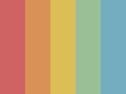 Dull Colours By Wuhzzles Blue Dark Fade Faded Green Grunge Orange Pastel Rainbow Red Dull Colors Rainbow Palette Vintage Color Schemes
