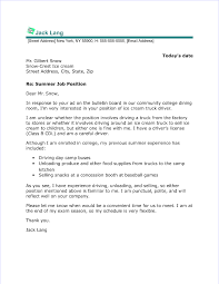 Your resume lists your experience, but your cover letter tells your story. Summer Job Cover Letter Sample