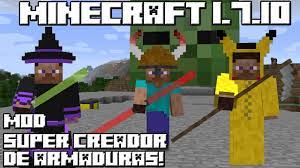 Skins can be built in game with no knowledge of 3d . Armourer S Workshop Mods Minecraft Curseforge