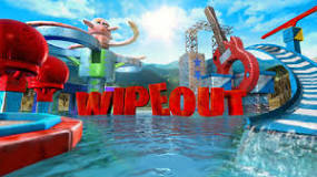 Image result for 2000's tv games show where contestants run around course to get to chairs through a pool