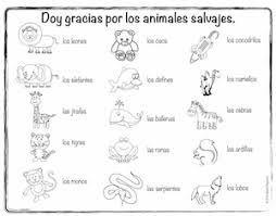 These pictures are an excellent way to remind children, and the rest of us, of the many things for which we are thankful. Spanish Thanksgiving Vocabulary Coloring Pages Spanish Playground
