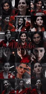 Lockscreen Wallpaper Nairobi La Casa De Papel Nel 2020 Case Di Carta Casa Di Carta Sfondi Vintage