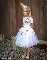 Diy Ice Cream Cone Costume For Halloween Lia Griffith Ice Cream Cone Halloween Costume Ice Cream Cone Costume Ice Cream Costume Kids