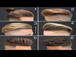 Sementara itu sisi sebelahnya dibuat memperlihatkan efek fade. Gaya Rambut Trendy Untuk Pria 2020 2021 Barbershop Youtube