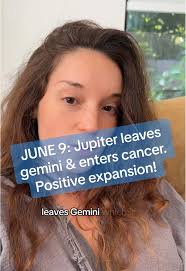 Jupiter's Transition from Gemini to Cancer