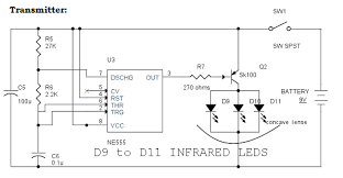 Ir Infrared Remote Control Switch Circuit And Applications Remote Control Electronics Circuit Remote