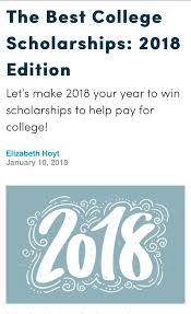 Check Out This Awesome Scholarship Round Up Https Www Fastweb Com College Scholarships Arti Scholarships For College Financial Aid For College Scholarships