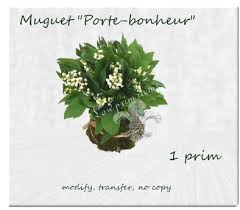 Il va le prouver une fois de plus en organisant son traditonnel marché aux fleurs. Second Life Marketplace Muguet Porte Bonheur