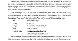 Contoh pidato bahasa sunda tentang isra miraj. Contoh Surat Undangan Isra Miraj Contoh Surat