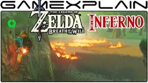 If you glance just to the right, there is a ledge you can climb up. Zelda Breath Of The Wild Burning Hyrule With The Fire Rod Direct Feed Gameplay E3 2016 Youtube