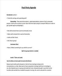 Where can i get a free birthday program? Free 17 Party Agenda Samples And Templates In Pdf