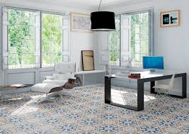 Heritage In 2020 Patterned Floor Tiles Home Office Design Modern Home Office
