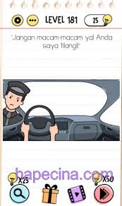 Guys, lagi nyari jawaban brain out level 25, 26, 27 dengan pertanyaan hitung semut? Kunci Jawaban Brain Test Level 181 190 Lengkap Dengan Gambar