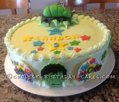 My sister ordered our baby shower cake from marvel. Coolest Homemade